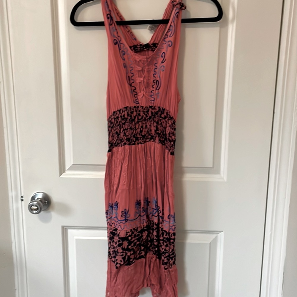 Boho stretchy one size fits all dress.  Bought in Woodstock, NY